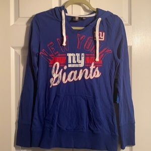 NEW….NFL NEW YORK GIANTS WOMEN’S HOODIE
